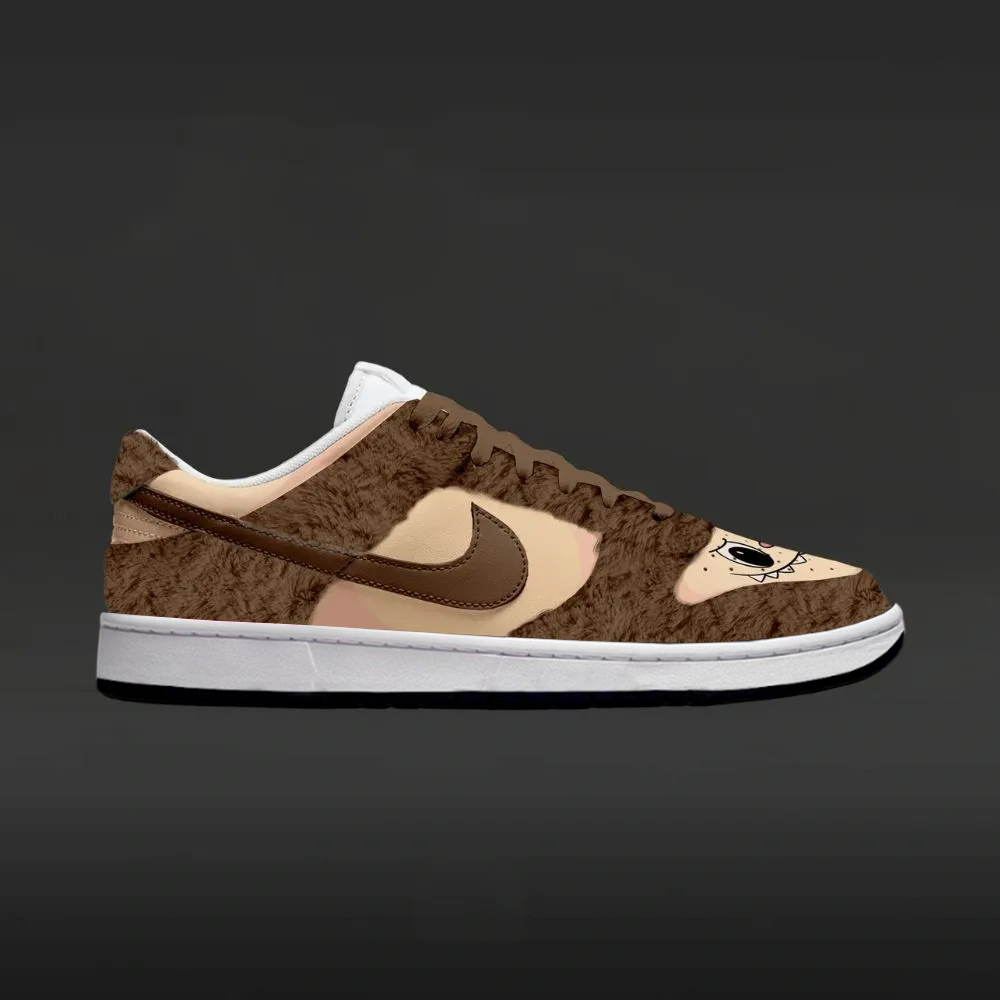 Chesnut Cocoa Labubu Low Top Shoes