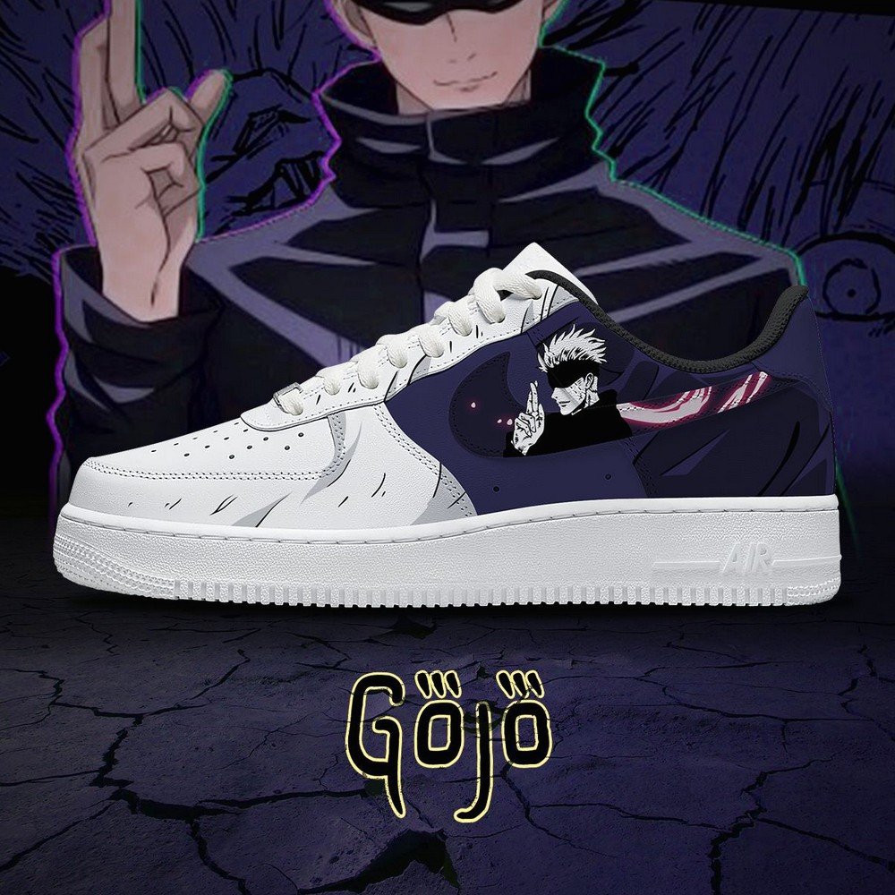 Satoru Gojo V.5 Jujutsu Kaisen AF1 Shoes