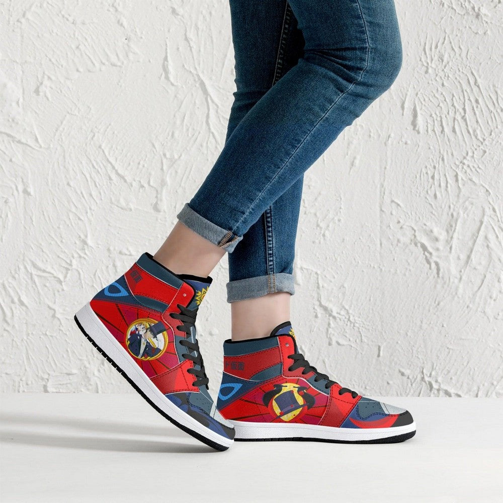 Tuxedo Mask Sailor Moon Crystal JD1 High Top Shoes