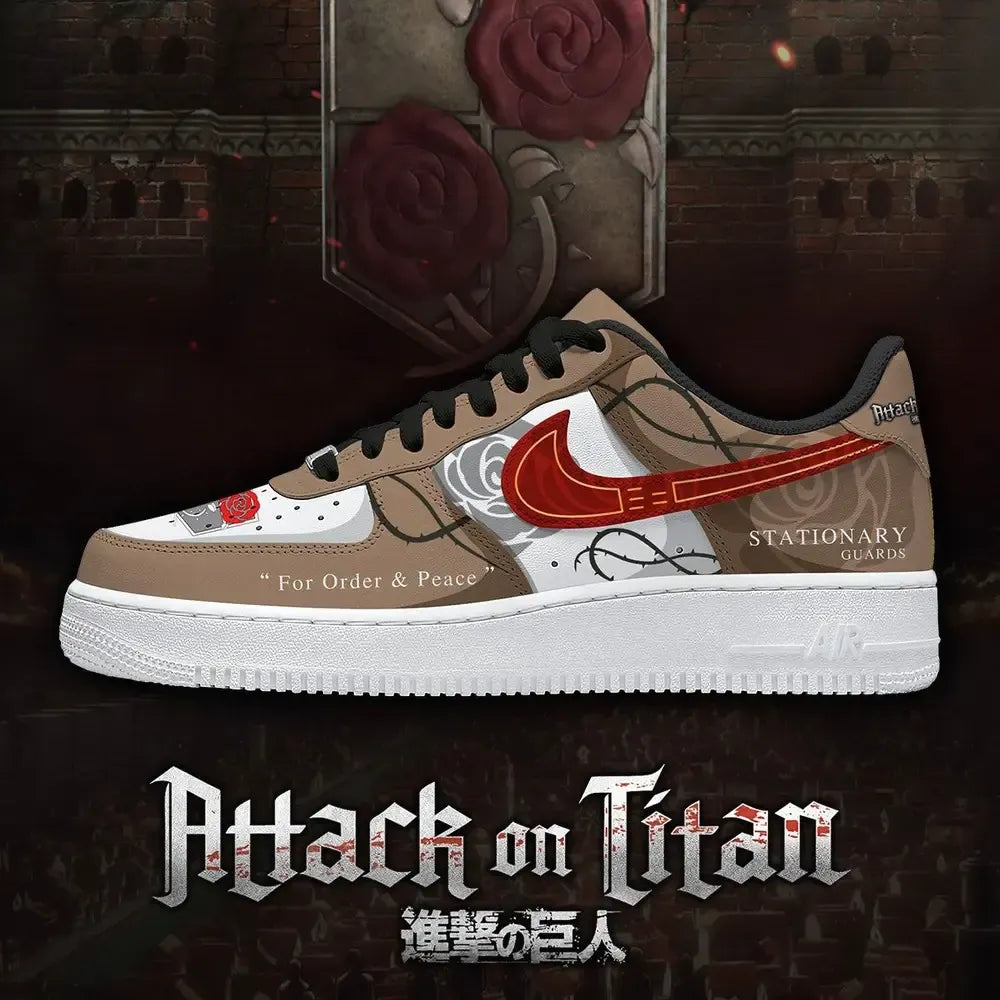 Garrison Regiment V.1 Attack on Titian Special Edition Lowtop Shoes
