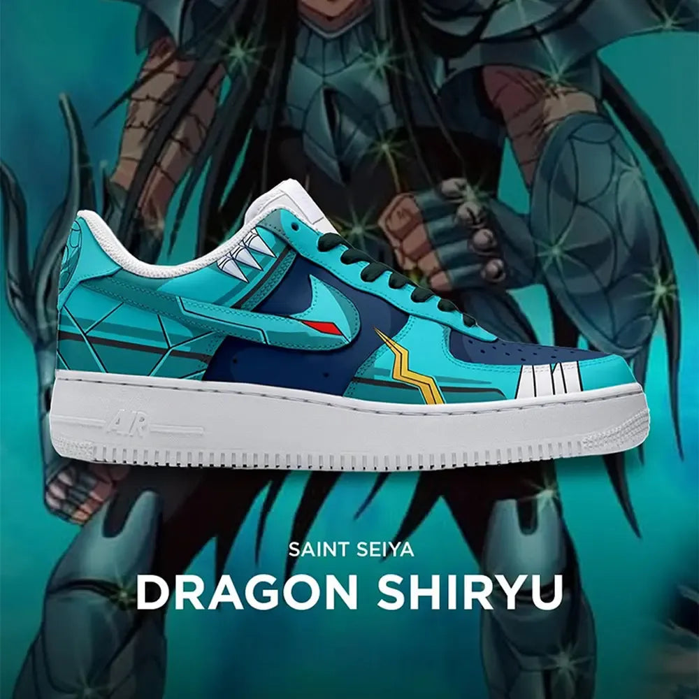Dragon Shiryu Saint Seiya Low Top Shoes