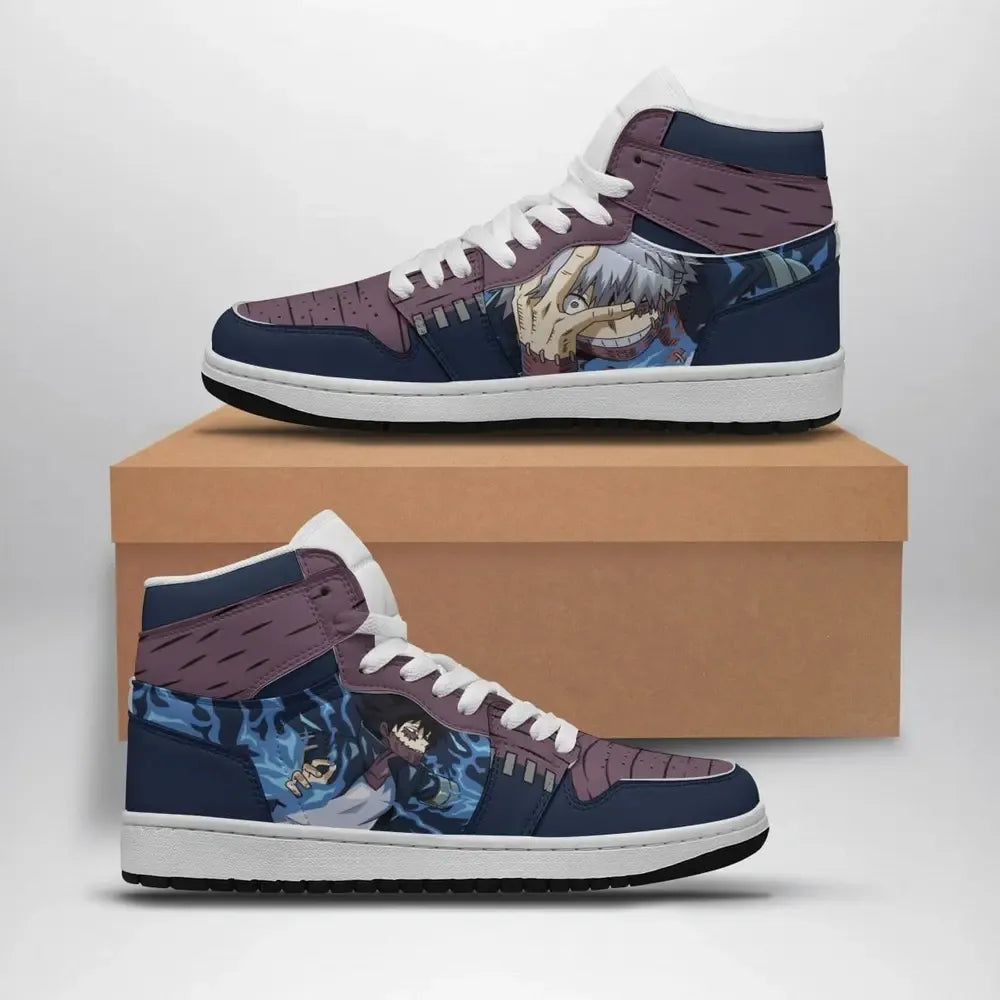Dabi Blue Flame My Hero Academia Special High Top Shoes