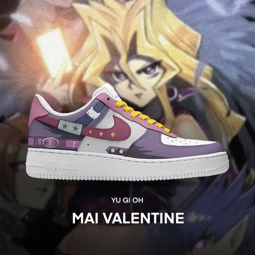 Mai Valentine Yu-Gi-Oh Edition Low Top Shoes