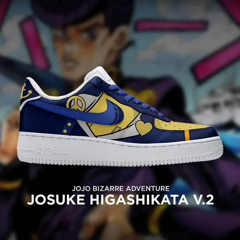 Josuke Higashikata V.2 Phantom JoJo's Bizarre Adventure Low Top Shoes