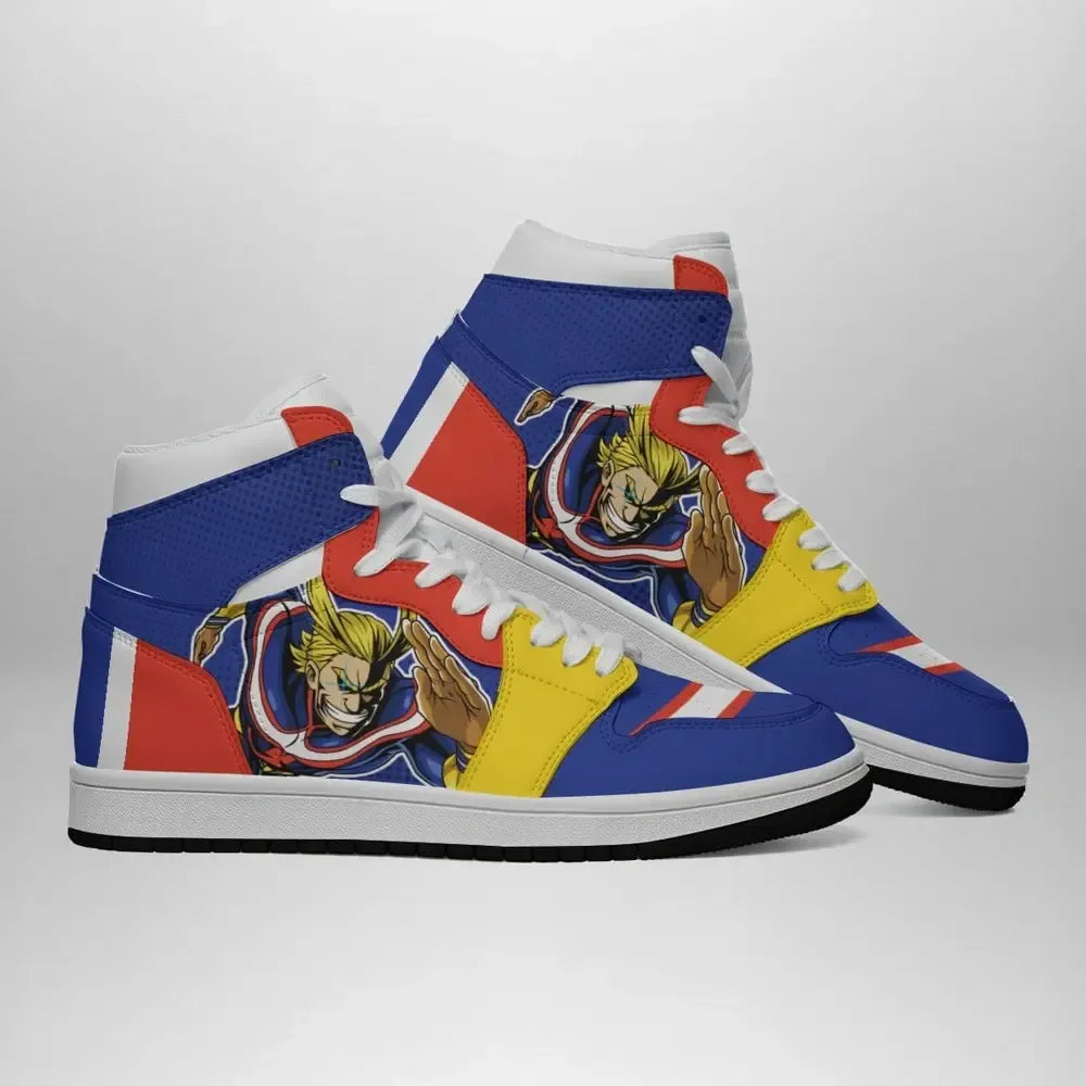 All Might My Hero Academia Special High Top Shoes