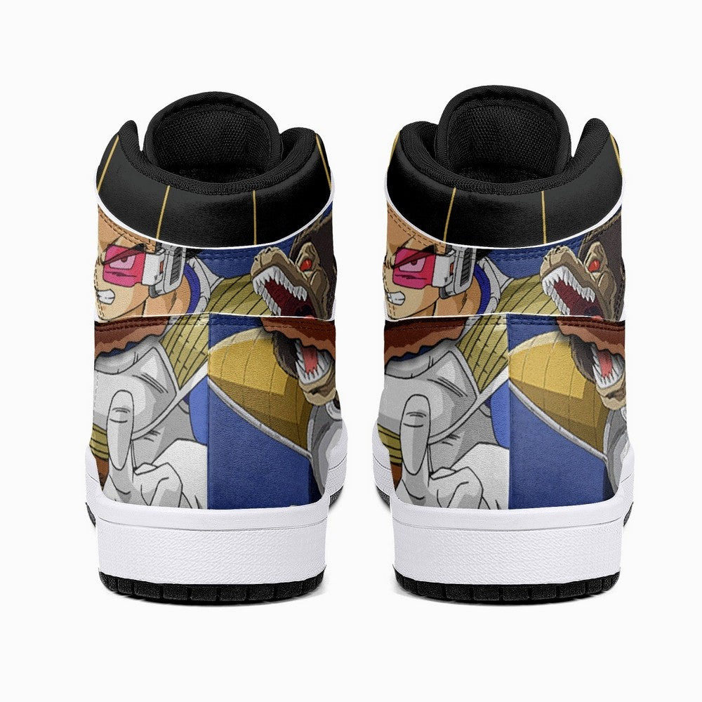 Vegeta and Great Ape Dragon Ball Z JD1 High Top Shoes