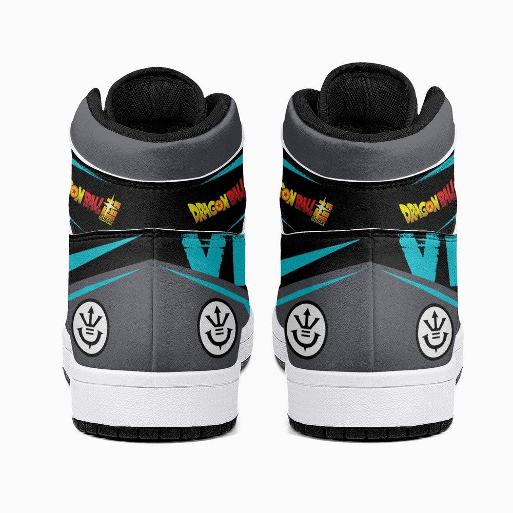 Vegeta Super Saiyan Blue Dragon Ball Z JD1 High Top Shoes