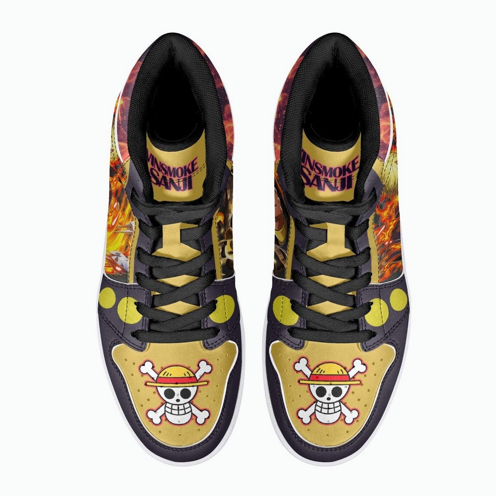 Vinsmoke Sanji Timeskip One Piece JD1 High Top Shoes